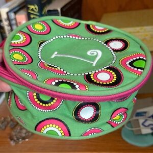 Colorful Patterned Women's Accessory Case